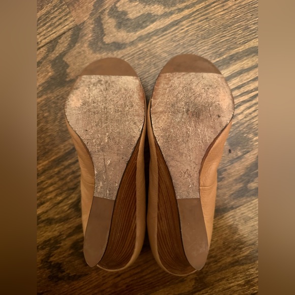 Lanvin Ballerina Wedge Heels Size 37.5 - Picture 8 of 10